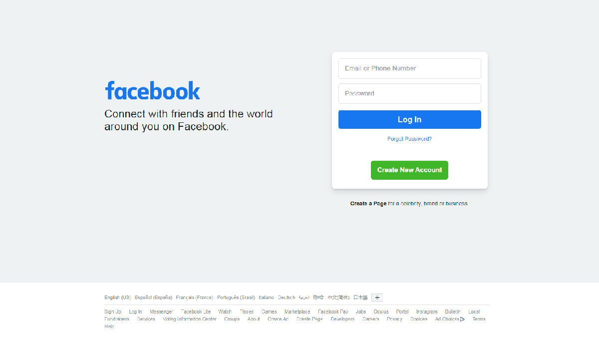 Wikipedia / Facebook (es)