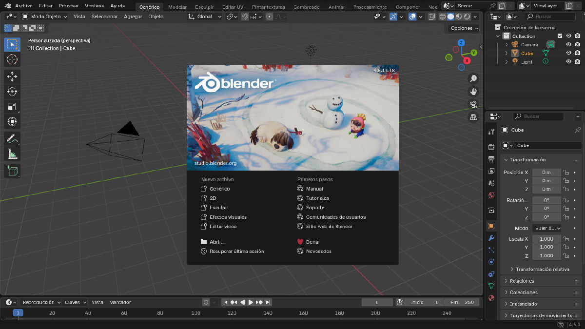 Wikipedia / Blender (es)