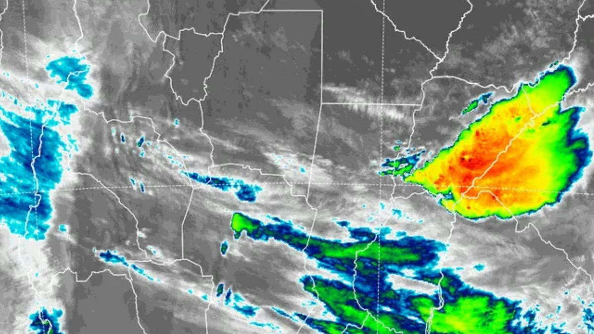 Servicio Meteorológico Nacional emitió alerta por inestabilidad climática con tormentas y ráfagas en varias provincias