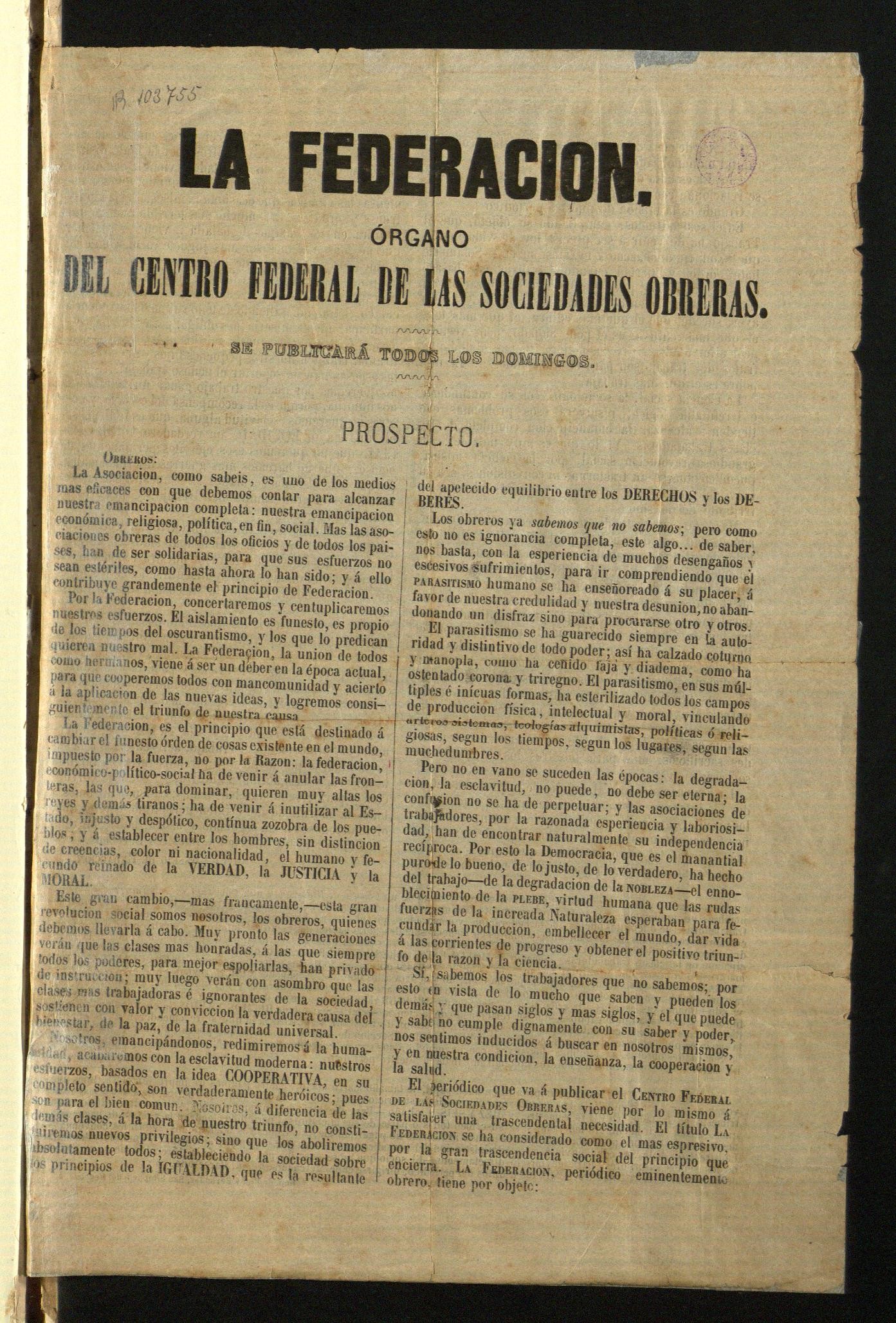 Wikipedia / La Federación (es)